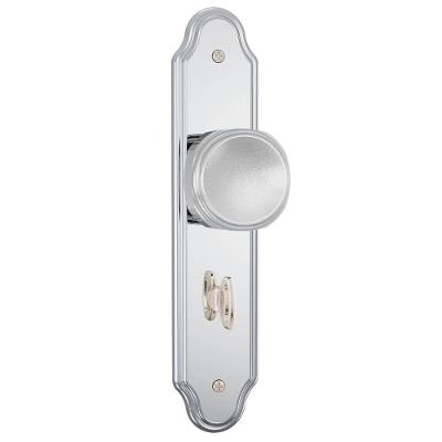 Fechadura 823-02 Para Banheiro Com Acabamento Cromado E Espelho De Aço Inox - 82321 - Stam