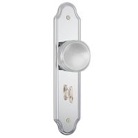 Fechadura 823-02 Para Banheiro Com Acabamento Cromado E Espelho De Aço Inox - 82321 - Stam - 1