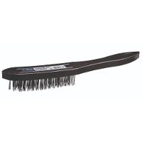 Escova De Aço Econômica Com Cabo De 6 Fileiras - At1820-6 - Pinceis Atlas - 1