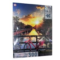 Puzzle Amsterdam - 500 Peças - Pais E Filhos - 2