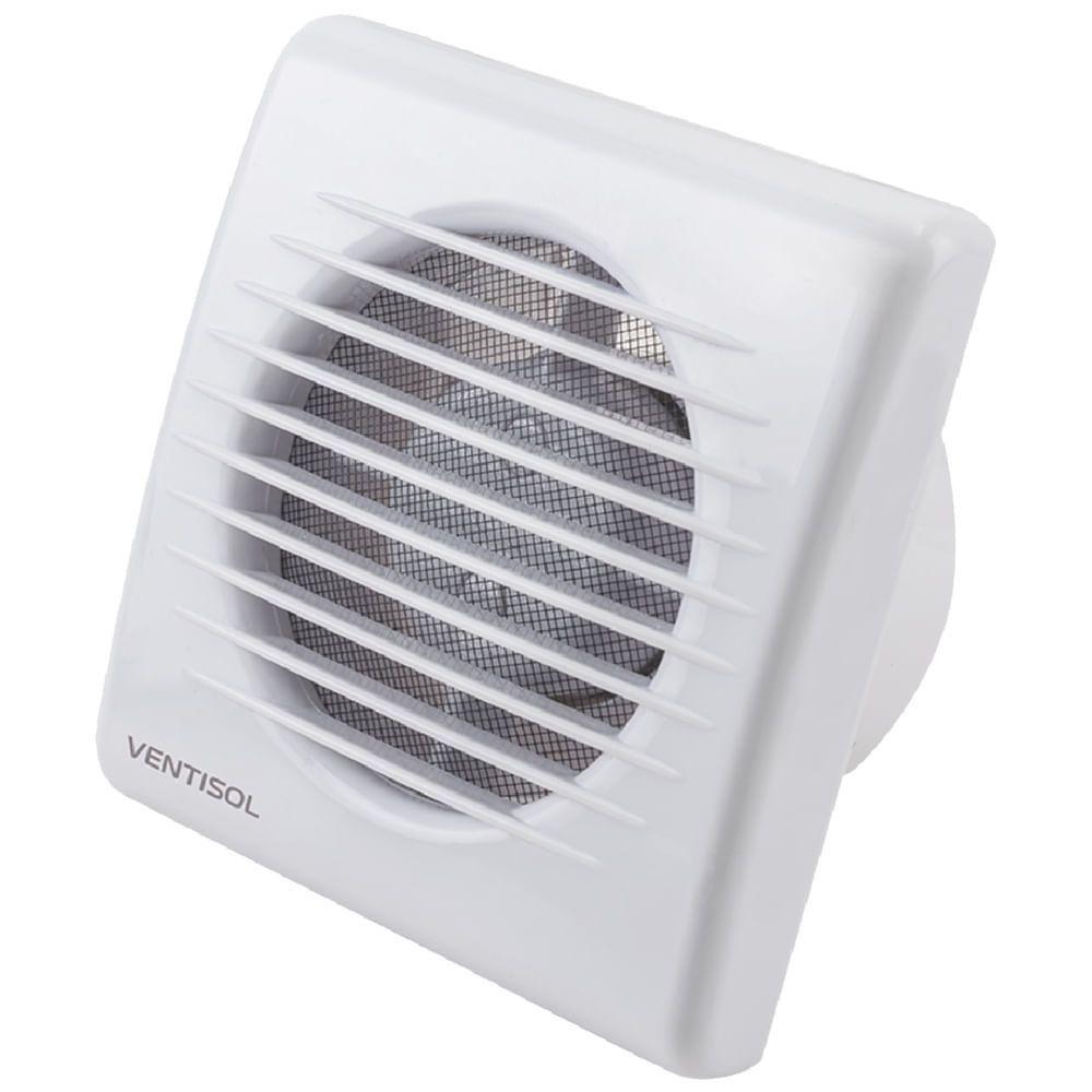 Ventilador Axial Exaustor Para Banheiro 100mm Bivolt - 12318 - Ventisol - 1