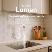 Torneira Elétrica Zagonel Lumen De Parede Branca 127v (5500w) - 6