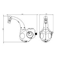 Torneira Elétrica Zagonel Lumen De Parede Branca 127v (5500w) - 7