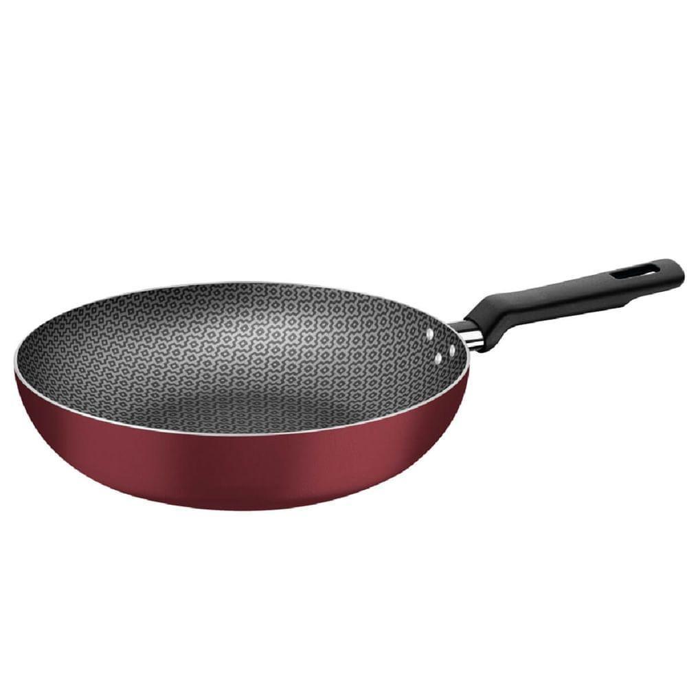 Frigideira Antiaderente Funda 24cm Vermelha - 20385824 - Tramontina - 1
