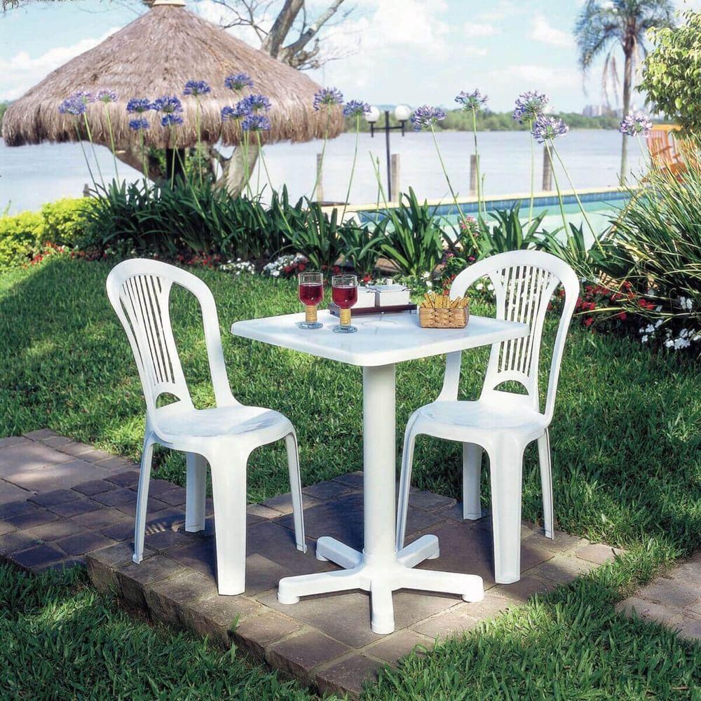 Cadeira Plástica Atlântica Branca - 92013010 - Tramontina - 4