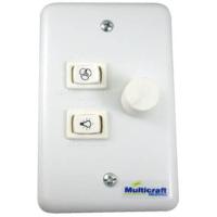 Controle Para Ventilador De Teto Com Chave Liga E Desliga Para Lâmpada Bivolt - 80340 - Multicraft - 1