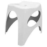 Banqueta Plástica Baixa Jade Branca - Lar Plasticos Banqueta Plastica Baixa Jade Branca Lar Plasticos - 1