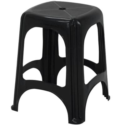 Banqueta Niterói Em Polipropileno Preto - 92411009 - Tramontina