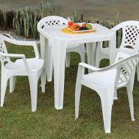 Mesa Tambaú Em Polipropileno Branco - 92314010 - Tramontina Mesa Quadrada Tambau Branca - 9231010 - Tramontina - 2