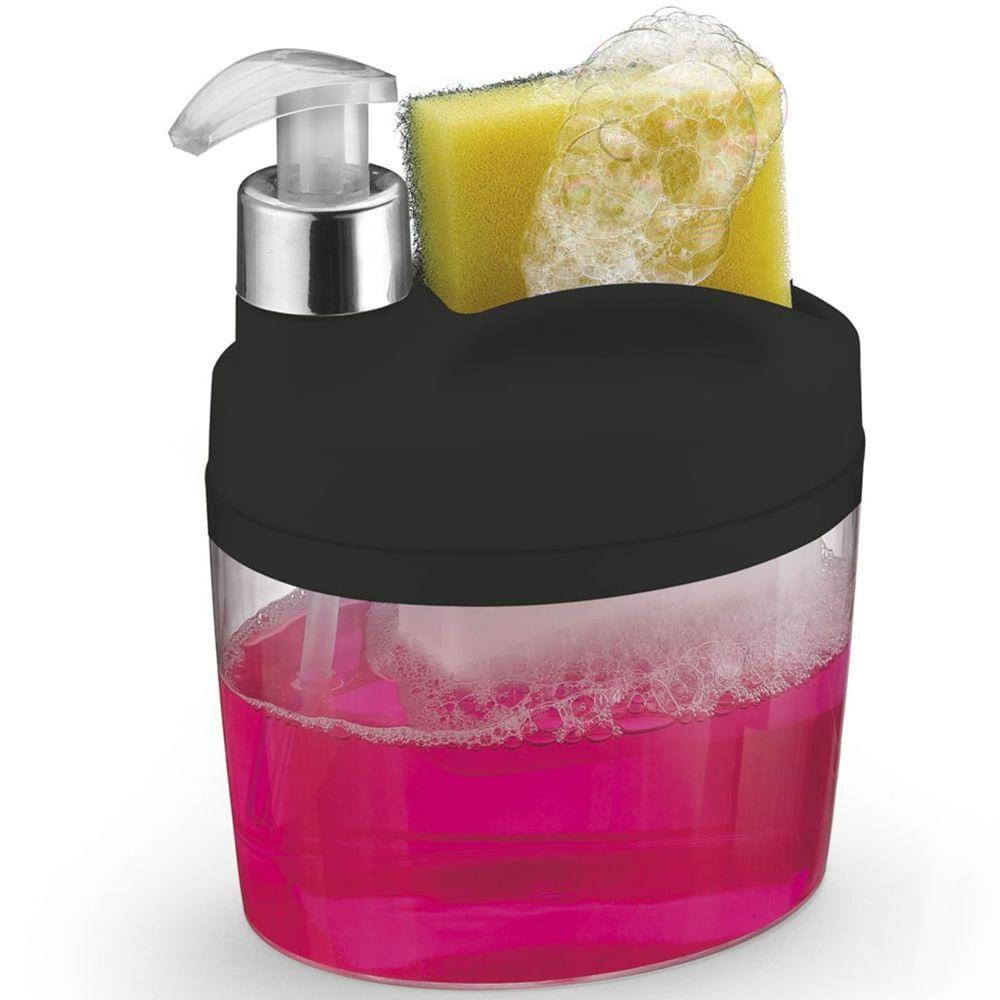Porta Detergente E Bucha Preto - 7840 - Arthi - 2