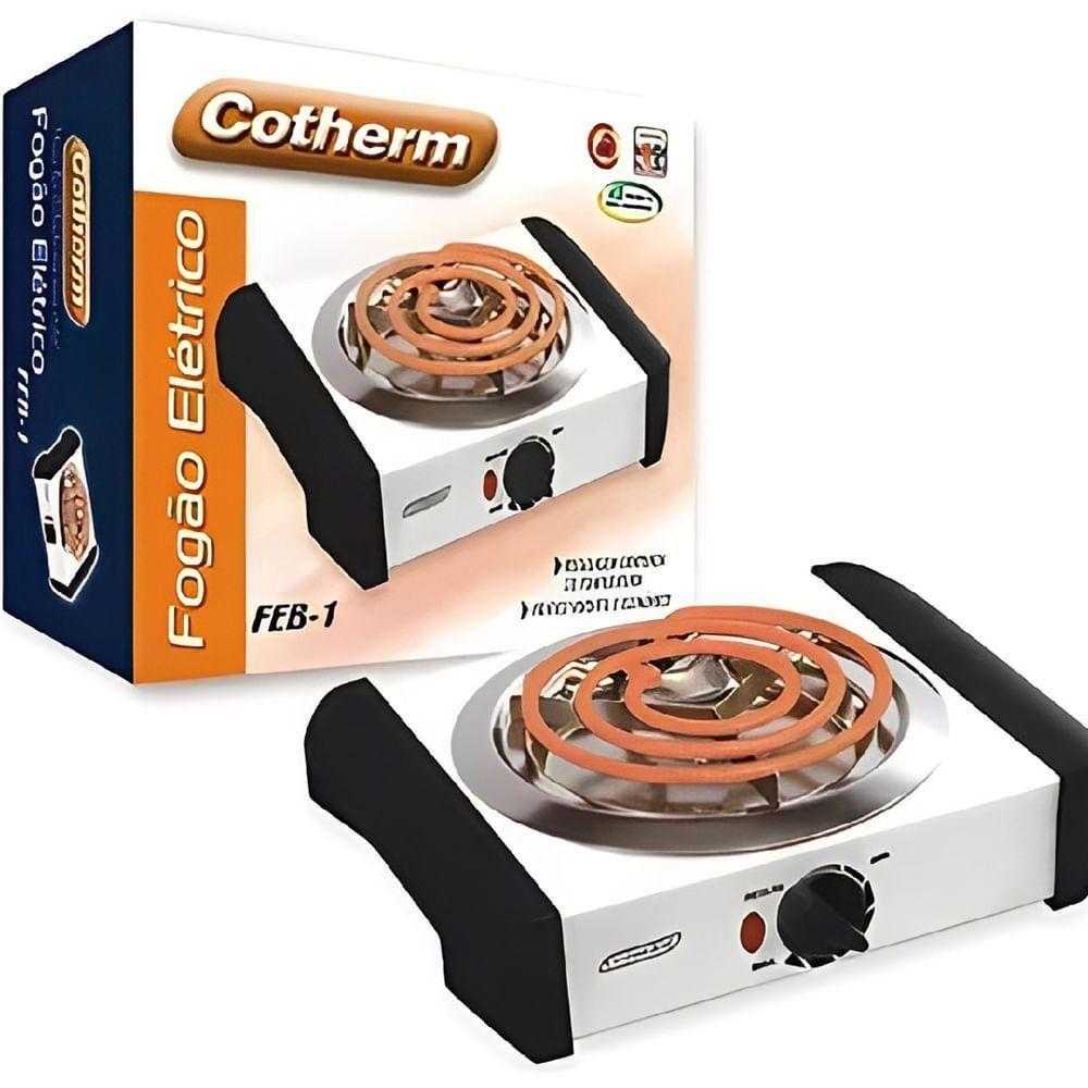 Fogão Elétrico Feb-1 Branco 110 Volts - 002191 - Cotherm Ebulidor De Líquidos (mergulh?o) 220v 1000w - 002191 - Cotherm - 2