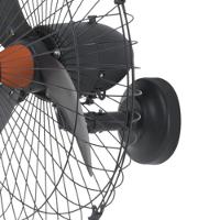 Ventilador De Parede 70cm Preto 270 Watts Bivolt - V70pprrb - Goar