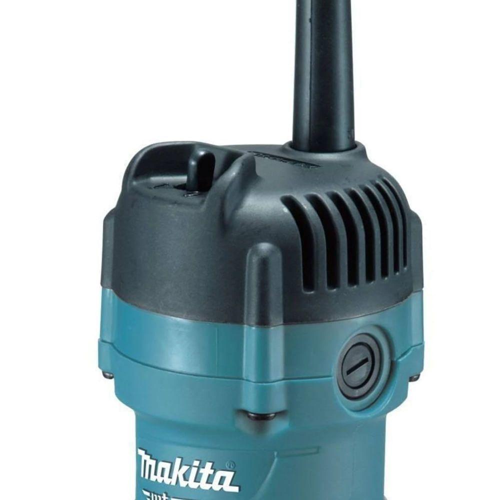 Tupia Manual 6mm 530 Watts 220 Volts - M3700b - Makita Tupia Manual 6mm 530w M3700b-220v Makita - 4