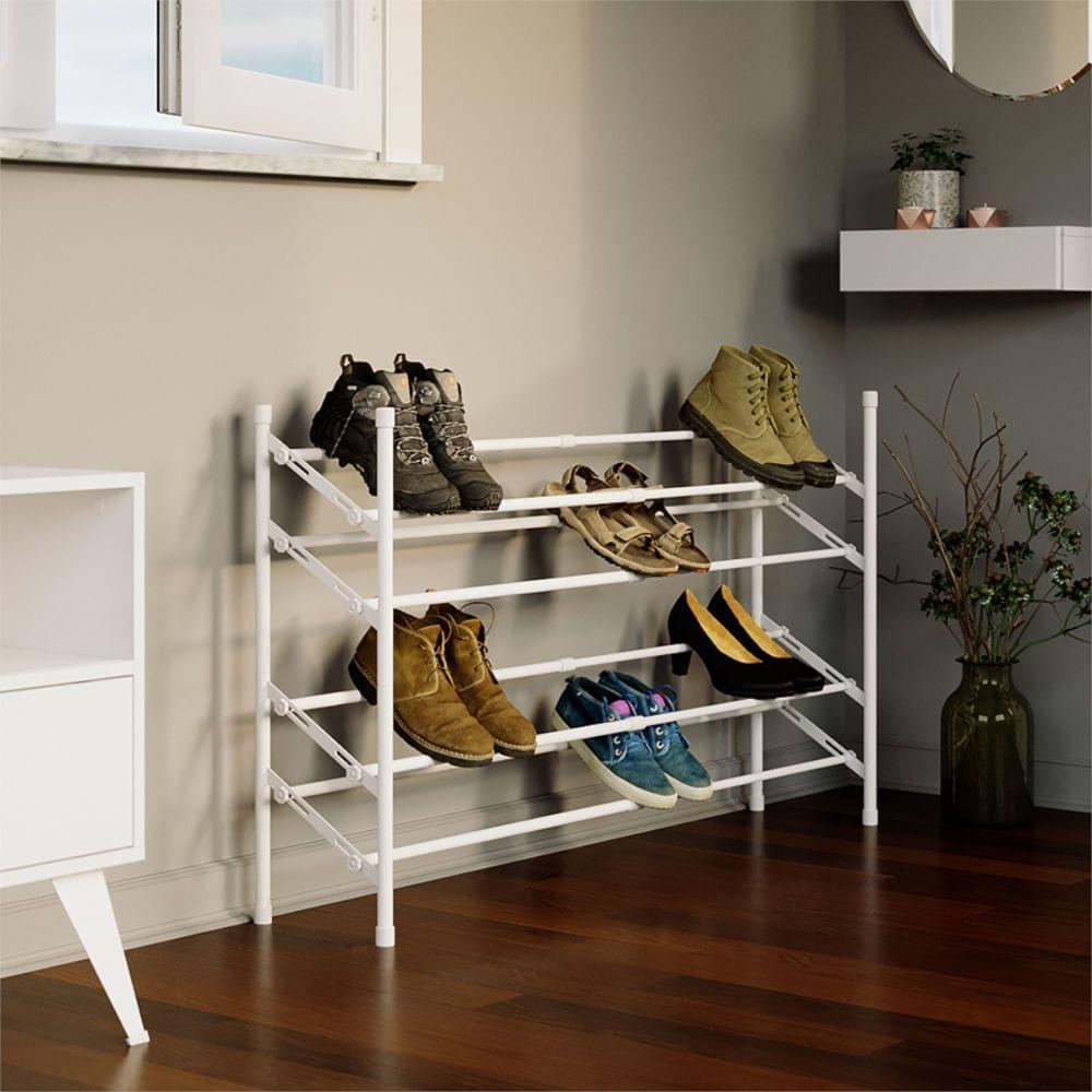 Sapateira Iron Desmontável Com Regulagem Branco - Sapt-iron-br - Multivisão - 3