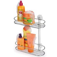 Suporte Prateleira Duplo Cromado - 1506 - Arthi - 2