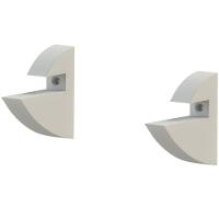 Prateleira Em Mdp Com Suporte 25x100cm Branco - Clip-25100-uv-br - Multivisão - 1