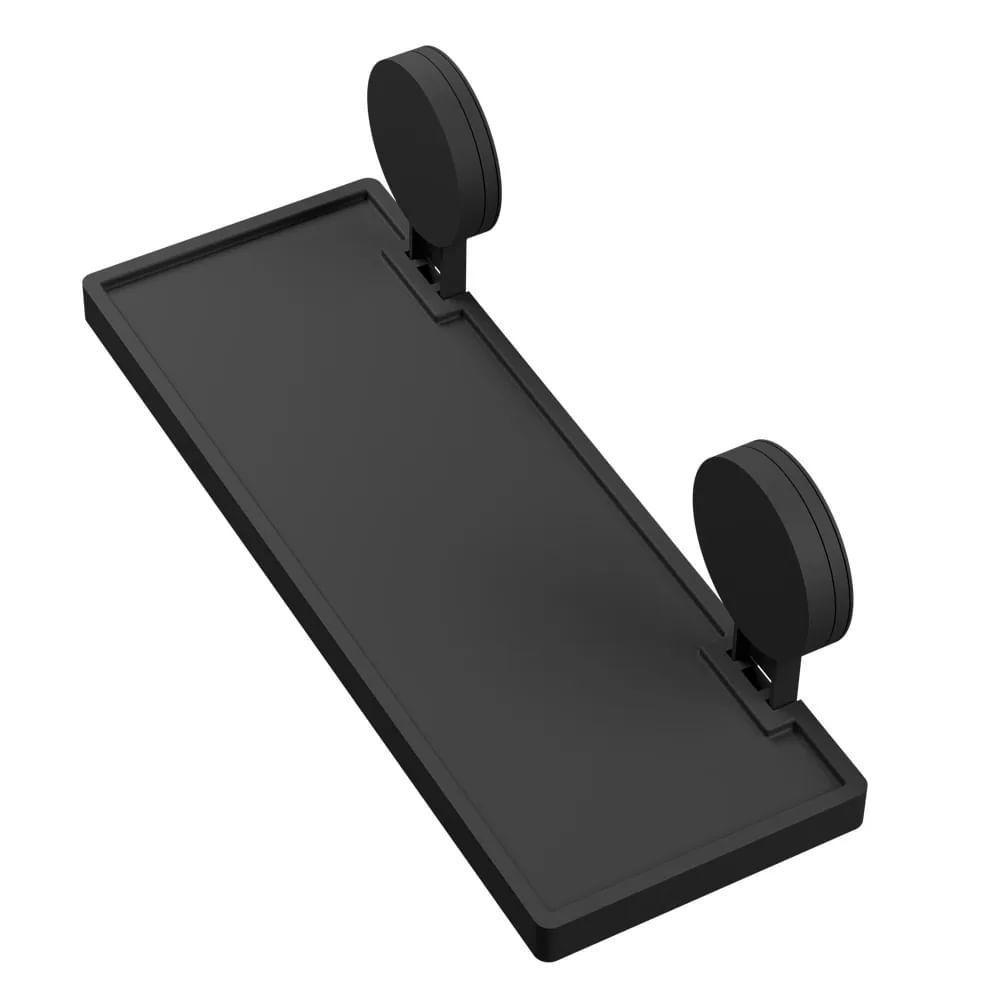 Prateleira 32,1x11,5cm Simples Com Adesivo Preto Fosco - Ad4-ps*pr-fos - Astra - 4