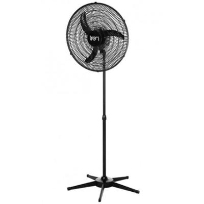 Ventilador Oscilante de Pedestal Tron 230W 60cm Preto com Hélices em Plástico para Uso Doméstico