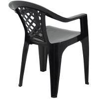 Cadeira Com Braços Iguape Preta - 92221009 - Tramontina - 5