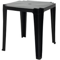 Mesa Quadrada Tambaú Preta - 92314009 - Tramontina Mesa Quadrada Tambaú Preta - 92314-009 - Tramontina - 1