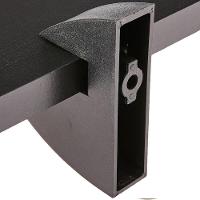 Prateleira Em Mdp Com Suporte 20x40cm Preto - Clip-2040-uv-pr - Multivisão - 1