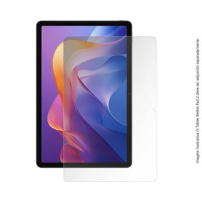 Película de Vidro Temperado para Tablet Redmi Pad 2 Proteção Frontal Transparente Xiaomi