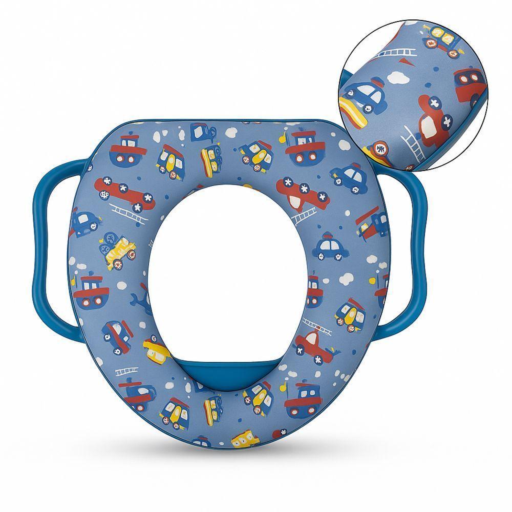 Assento Redutor Infantil Almofadado Com Alças Para Desfralde - 1