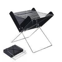 Churrasqueira Dobrável Maleta Carvão Portátil área Externa - 2