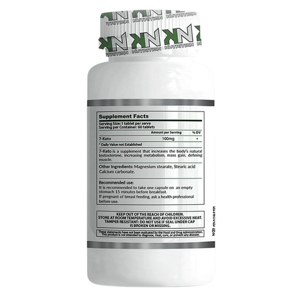 7-keto 100mg 60 Tabletes Kn Nutrition - 2