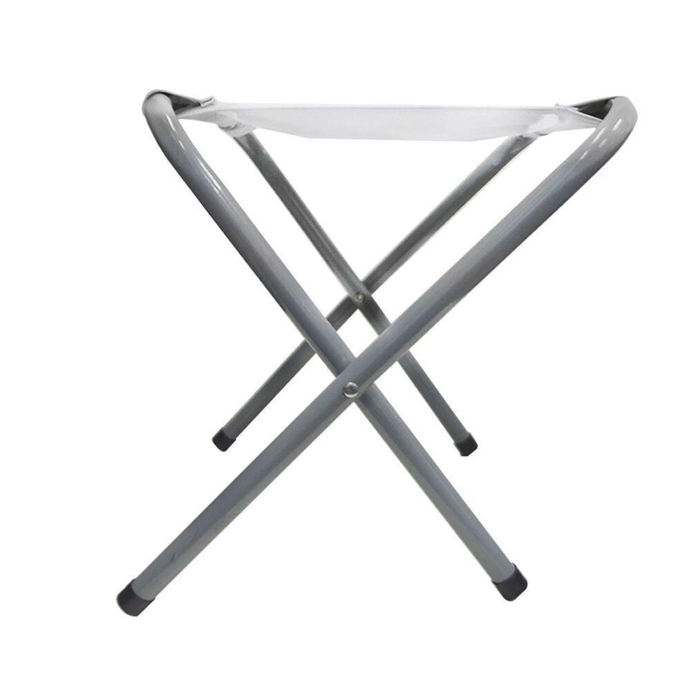 Mini Cadeira Dobrável Alumínio Leve Camping Pesca Portátil - 3