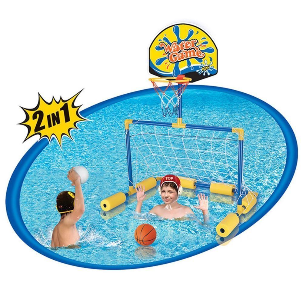 Cesta Basquete Aquática Flutuante Piscina 2 Em 1 Golzinho - 4