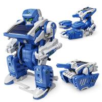Brinquedo Robótica 3 X 1 Robô Solar Infantil Tanque Caminhão - 6