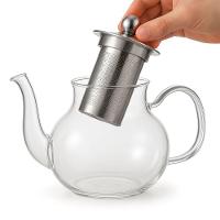 Bule Chaleira Vidro 600ml Borossilicato Com Infusor De Inox - 2