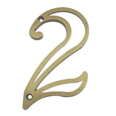 Número Em Zamak Oxidado 2 - 95608 - Silvana