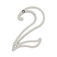 Número Residencial Em Zamak Niquelado 2 - 95707 - Silvana - 1