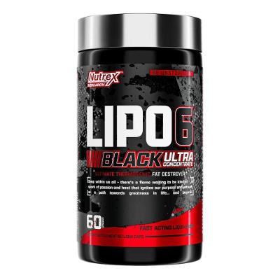 Lipo 6 Black Ultra Concentrado 60 Cápsulas Nutrex Research