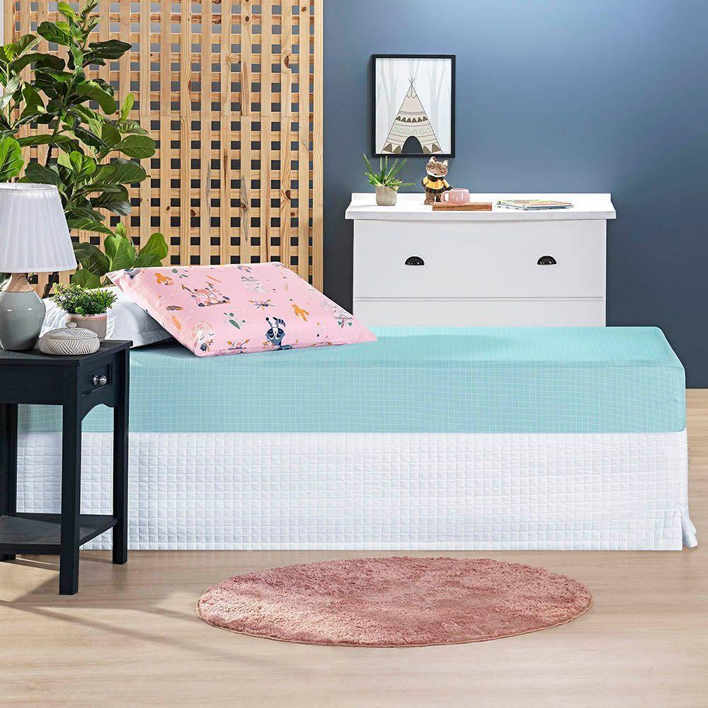 Jogo De Cama Lençol Casa Scarpa Lutti Solteiro Infantil 200 Fios Estampado 2 Peças Raposa Foxy Rosa - 2