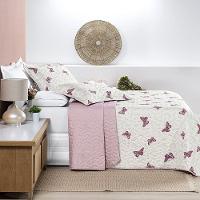 Cobre Leito Alycia Queen Micropercal 3pç 100% Poliéster - Borb - 2