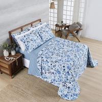 Cobre Leito King Spring Micropercal 100% Poliéster - Lolli - 3