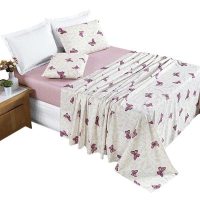 Jogo De Lençol Solteiro Alycia Micropercal 3pç 100% Poliéster - Borb