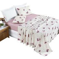 Jogo De Lençol Solteiro Alycia Micropercal 3pç 100% Poliéster - Borb - 1