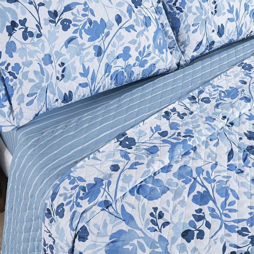 Cobre Leito Casal Spring Micropercal 100% Poliéster - Lolli - 2