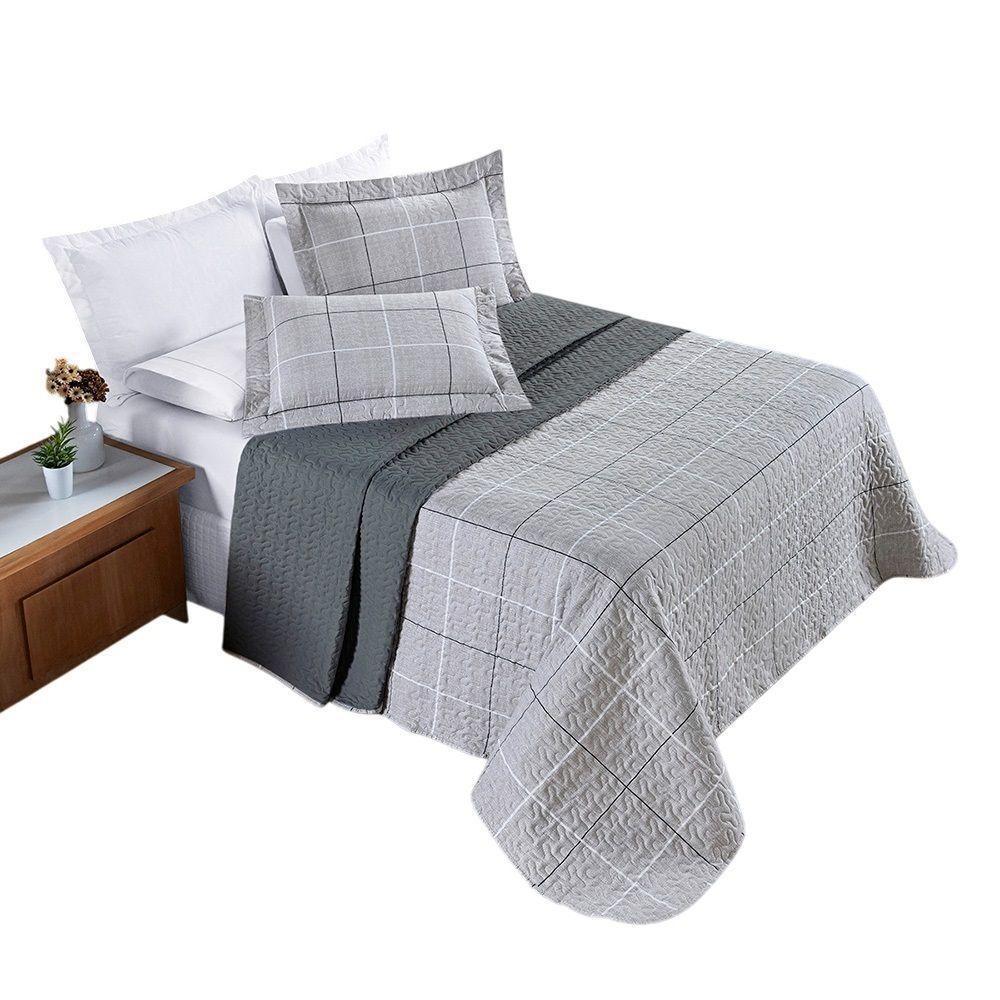 Cobre Leito Alycia Casal Micropercal 3pç 100% Poliéster - Dall - 1