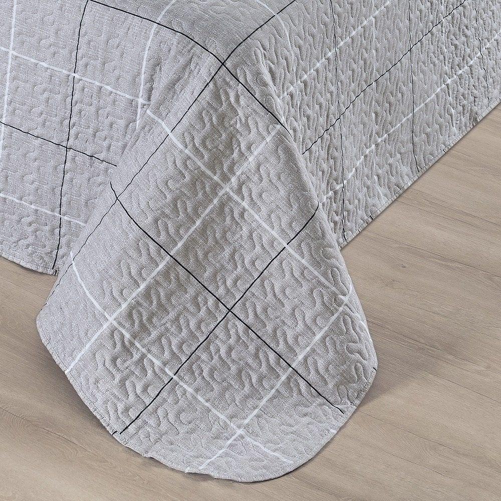 Cobre Leito Alycia Casal Micropercal 3pç 100% Poliéster - Dall - 2