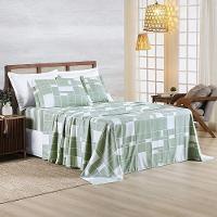 Jg Lençol Casal Spring 4pç 100% Poliéster - Adria - 5