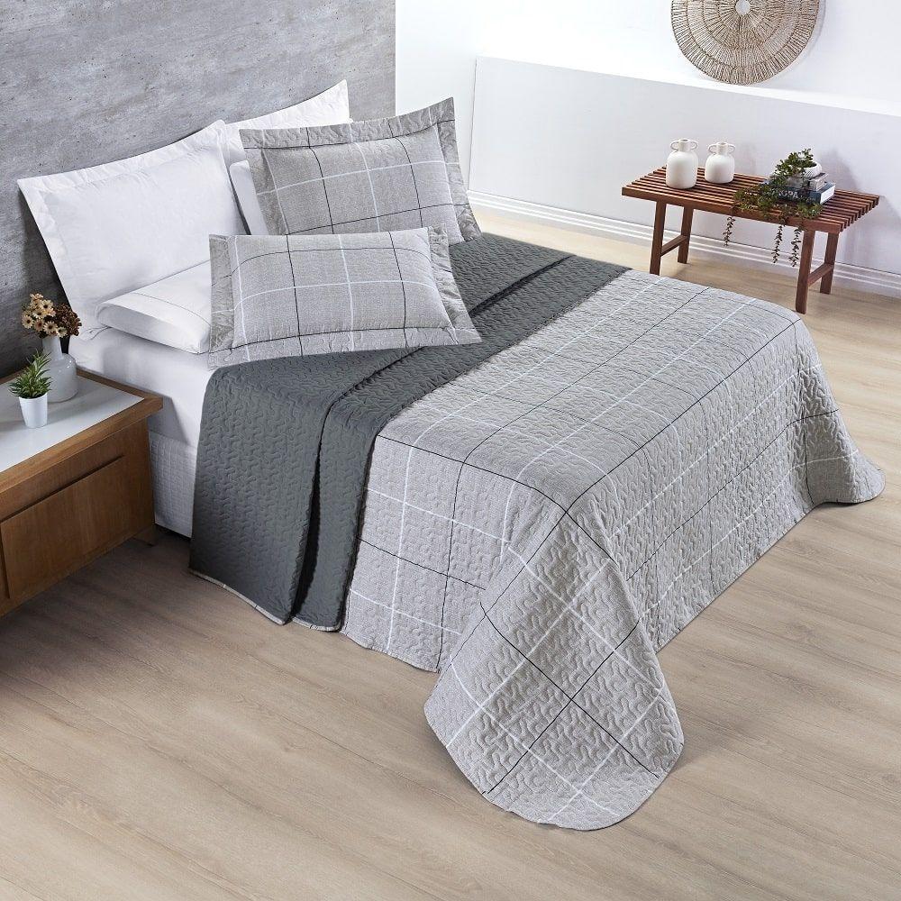 Cobre Leito Alycia Solteiro Micropercal 2pç 100% Poliéster - Dall - 4