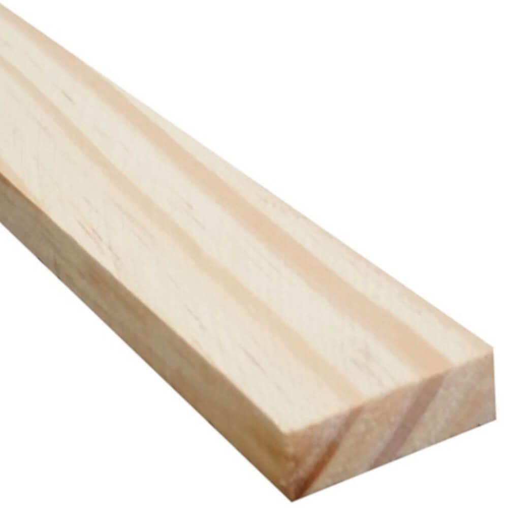 Ripa De Madeira Pinus 1x2cm X 1 Metro - Mp924 - Massol - 1