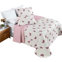 Cobre Leito Alycia Casal Micropercal 3pç 100% Poliéster - Borb - 1