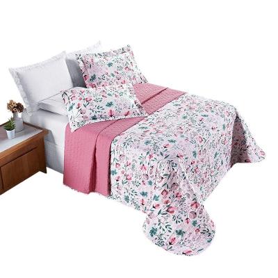 Cobre Leito Alycia Casal Micropercal 3pç 100% Poliéster - Both