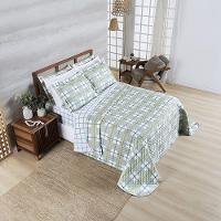 Cobre Leito King Spring Micropercal 100% Poliéster - York - 3